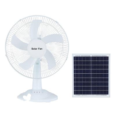 China High Quality Hotel SKOO 15W Solar Table Fan Solar Fan With Solar Panel Fan Solar Powered Household for sale