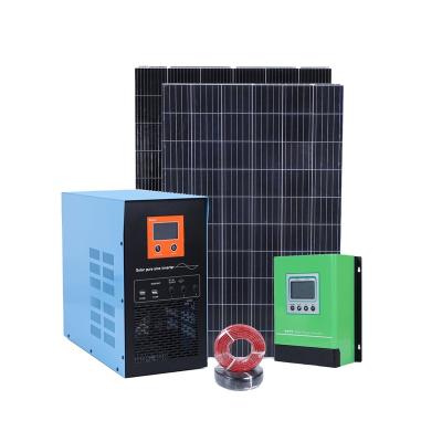 China Morden SKOO 5KW Hotsale Guangdong Solar Power Products Paneles Solares Costos Off Grid Solar Power System for sale