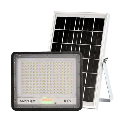 China Garden outdoor white street LED solar flood light with remote lightsHigh temperature resistant construction for sale