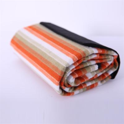 China 2019 Waterproof Hot Sale Roll Up Travel Blanket With Carry Strap Portable Travel Blanket Fleece Travel Blanket for sale