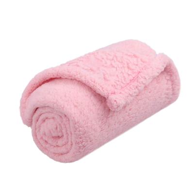 China Breathable Cost Effective Luxury Dog Blankets Sherpa Dog Blanket For Dogs And Cats for sale