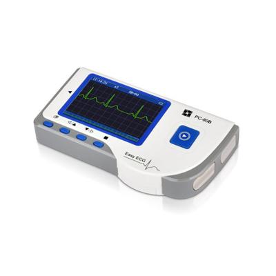 China Holter Cardiac Heart Monitor Monitor Electrocardiograph Ecg 3 Channel Machine Ce Support Wifi Connection Wifi Ecg for sale