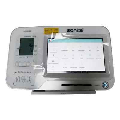 China Print Reports Sonka Vital Sign Machine Automatic Health Care Analyzer Machine Body Health Diagnostic Equipment for sale