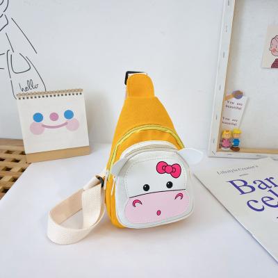 China Child Size Waterproof Pussy Pack For Boy Girl Cute Cartoon Kids Chest Belt Pouch Animal Bum Bag Money Pouch for sale