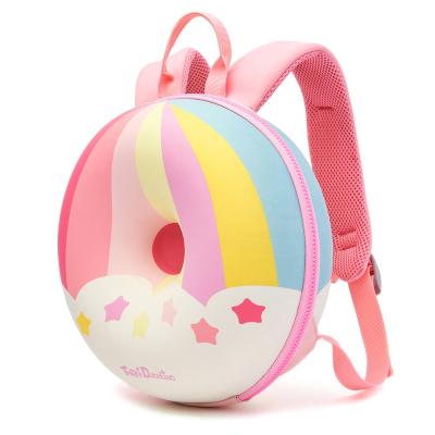 China Eco-friendly Wholesale Cute 3D Donut EVA Bag Backpacks For Kids for sale