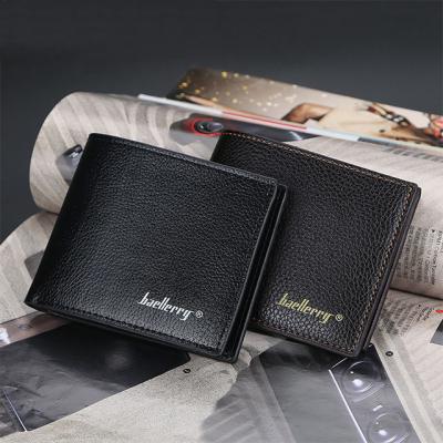 China Anti-theft wallet in newest design current brand men's PU wrist purse stripe men's wallet men's payment card leather card holder for sale