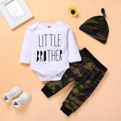 China Popular Breathable White Color Baby Clothing Sets Baby Clothing Jumpsuit Clothes Wholesale Infant Baby Clothes for sale