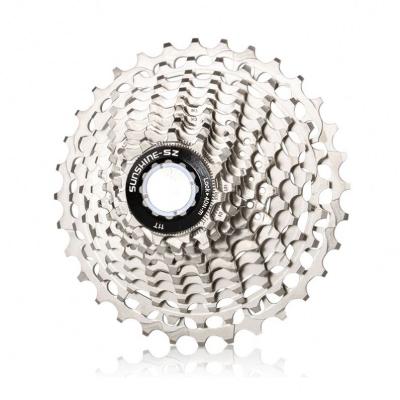 China Road bike road bicycle drop out 8/9/10/11 speed 11-25/28/36t road bike flywheel steel bicycle cassette for sale