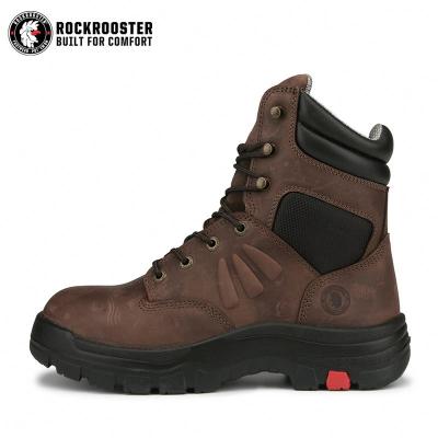 China Electric Shock Protection Mens Safety Work Boots Leather Work Boots Irish Setter Work Boots Work Safety Shoes AK448 Heightening Shoes for sale