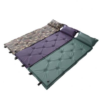 China Durable Lightweight Waterproof Camping Pad Inflatable Sleeping Pad/Waterproof Self Inflating Air Mattress For Travel Hiking for sale