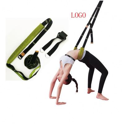 China Exercise Yoga Ballet Home Sports Pull To Tie Multifunctional Increase Leg Strength Fitness Belt Flexibility Leg Training Stretch Band for sale