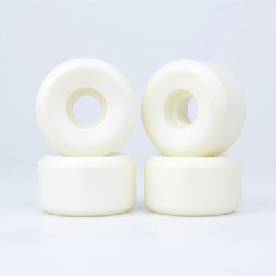 China OEM Wholesale White Pulley 54*33Mm 102A Custom H Style Skateboard Skate Wheels for sale