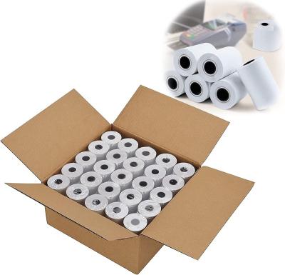 China Smooth Surface Factory Free Sample Cheap Price Receipt Paper Rolls 57x38mm POS Paper Cash Register Thermal Printer Paper Roll for sale