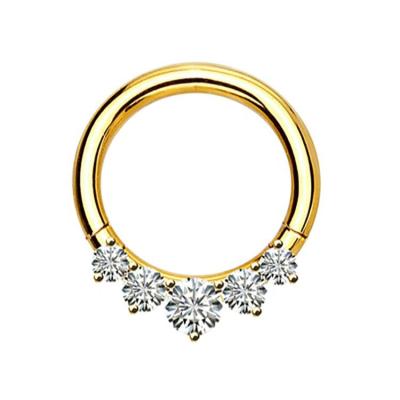 China CLASSIC Clicker Ring for Daith, Rook, Septum, Cartilage for sale