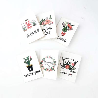 China Custom Postcard Beauty Design Greeting Cards Printing Thank You Cards Wholesale for sale