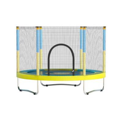 China With Mini Small Protective Net Indoor Trampoline Garden Playground Kids Trampoline With Safety Net For Kids for sale