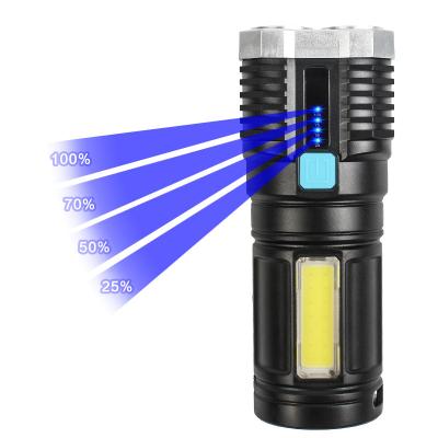 China Factory wholesale camping flashlights 100000 lumens flashlight tactical flashlight for sale