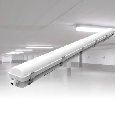 China Supermarket 5 Years Warranty Batten Lamp IP65 Waterproof Industry IK08 Tri-proof Light For Workshops Supermarket Storage TUBU for sale