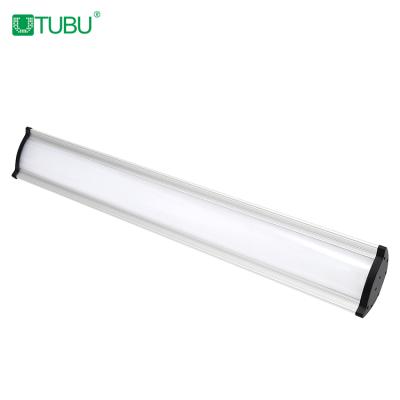 China Warehouse TUBU 200W LED Linear High Bay Light Waterproof IP65 Warehouse Lighting Silver Body 130lm/W Lamp for sale