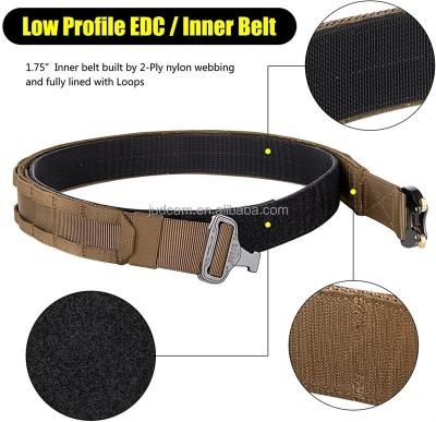 China High-Strength/Tear-Resistant/Wear-Resistance/Tactical Men's Tactical Men's Tactical Men's Quick-Drying Molle Molle Pouch Tear Away Emt Belt Physician Hold-Up Belt Nylon Military Weapon Belt man for sale