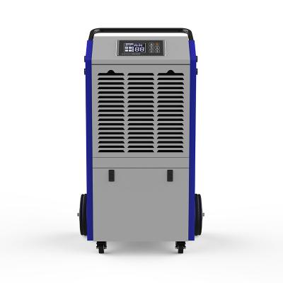 China Orvis 90L/D Portable Mobile Air Dehumidifier Hotels Dehumidifier Drier Moisture Removal With Railing And Big Wheels for sale