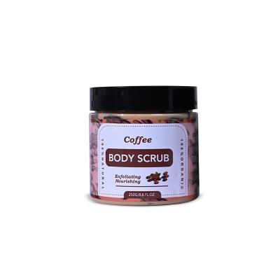 China Exfoliator AiXin Private Label 250G Anti Cellulite Moisturizing Exfoliating Dead Skin Remover Scrub Skin Care Coffee Body Scrub Face Scrub for sale