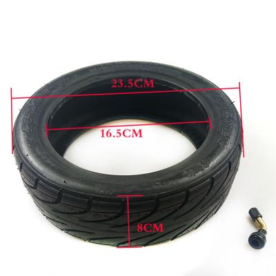 China 255x70 Rubber /Tubeless Vacuum Tire 10 Inch Fat Tire For Electric Scooter Accessories for sale