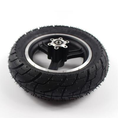 China TUBBER 10*3 inch tire 80/65-6 outer road tire for electric scooter 10X zero fat tire for sale