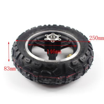 China TUBBER 10x3.0 pneumatic wheel for10 inch electric scooter tire 10X Zero Kugoo M4 10*3.0 for sale