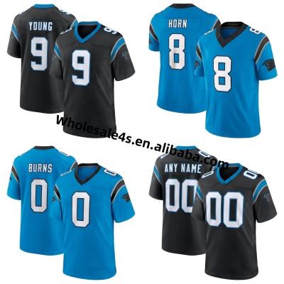 China Wholesale Antibacterial Carolina Panther American Football Jersey Men's USA Soccer Stitched Uniform 9 Bryce Young for sale