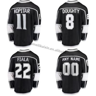 China Shirts & Tops Los Angeles King Hockey Jersey Ready To Ship Valiant American Kopitar 8 11 Embroidery Ice Hockey Uniform Mens Wholesale for sale