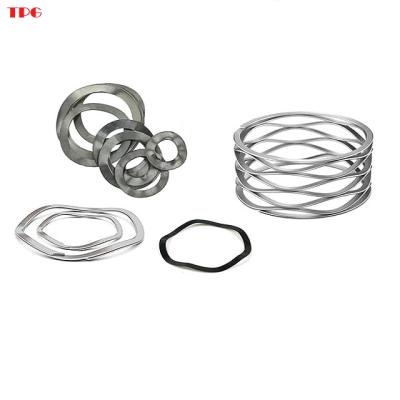 China Hot BH1301TRG Stainless Steel 17-7 Flat Wire Wave Springs Compression Spring for sale