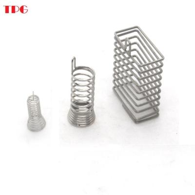 China Hot Selling Spiral Torpug Product Carbon Steel Coil Compression Spring Contact Spring Inductive Spring for sale