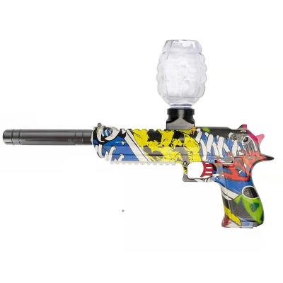 China Electronic Toy 2022 One Outdoor Big Desert Toy Gel Water Ball Gun Gel Blaster Gun Eagle Water Gel Beads Electric Blaster for sale