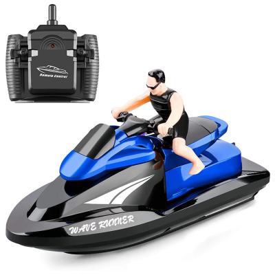 China RC Hobby 2.4GHZ 20KM/H Wat RC Boat High Speed ​​Electric Racing Motorboat for Kids and Adults, Remote Control Boat for Pools and Lakes for sale