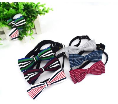 China Quick Release Printing Pet Tie Scarf Collar Multicolor Stretch Dog Cat Collar for sale