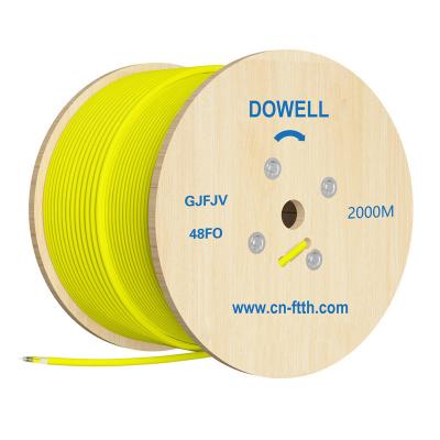 China Fiber Optic Cable GJPFJV Multi Purpose Break-out Roll for FTTH 24 48 96 120 Cores for sale