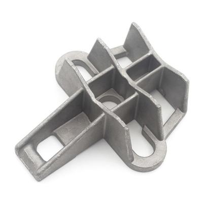 China -Made Optical Aluminum Alloy ADSS Cable Anchor Clamp UPB Universal Pole Bracket 0.2kg for sale