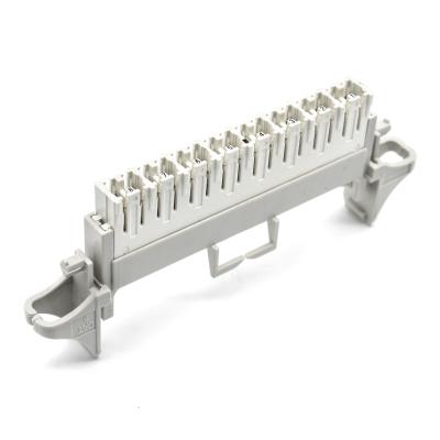 China Thermoplastic Disconnection Stg 2000 Pouyet Type Euro Rj45 Cat.5 Sockets 8-pair Idc Module for sale