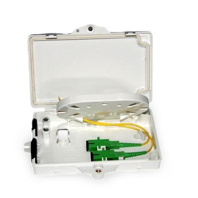 China Outdoor Wall Mount Fiber Optic Splitter Terminal Box Ftth Junction Box for sale