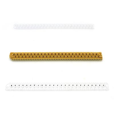 China Small Cable Dry Super-Mini Straight Connector 25-pair Splicing Module 1.65mm for sale