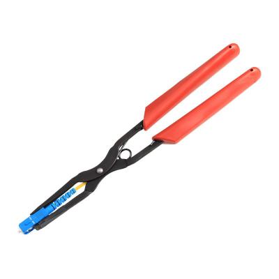 China Effortlessly Plug and Extract Fiber Optic Cables with LC SC Connector Long Nose Plier for sale