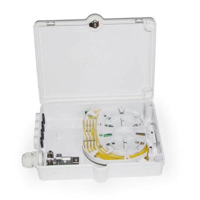 China FTTH 8 Cores Fiber Optic Distribution Box terminates for sale