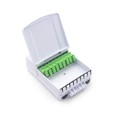 China 8 Ports FTTH Mini Fiber Terminal Box ABS for sale