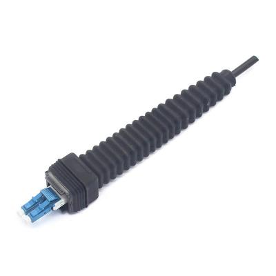 China SM MM Duplex LC UPC NSN Boot Waterproof Connector for sale