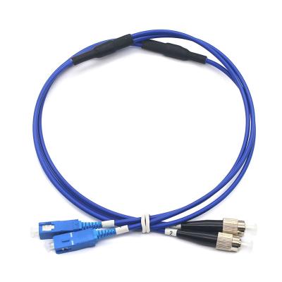 China LSZH Duplex SM Patch Cord Fiber Optic SC/UPC para FC/UPC à venda