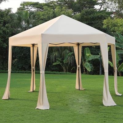 China Factory wholesale cheap heavy duty roman metal sunshade gazebo tent outdoor garden waterproof pavilion for sale