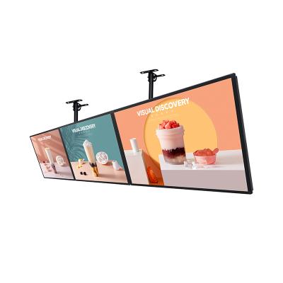 China restaurant restaurant menu board led hanging from ceiling advertising led menu board for sale