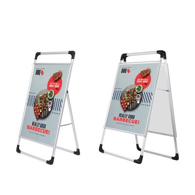 China an outdoor billboard sidewalk sign sandwiched board sidewalk sign board sidewalk sign A for sale