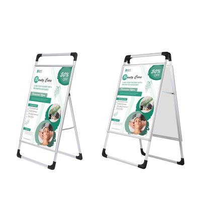 China Outdoor Sign A Poster Holder Sidewalk Sidewalk Sign Board A for sale